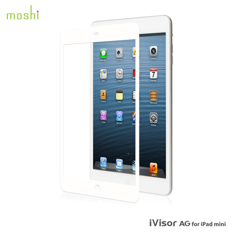 Moshi iVisor AG Anti Glare Screen Protector / Protective Film For iPad Mini - White